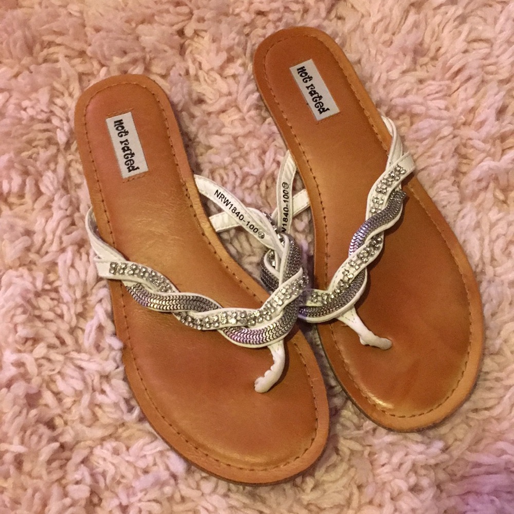 Not Rated bling sandals size 7.5